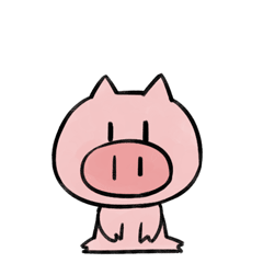 动态表情包-为什么是猪呢2