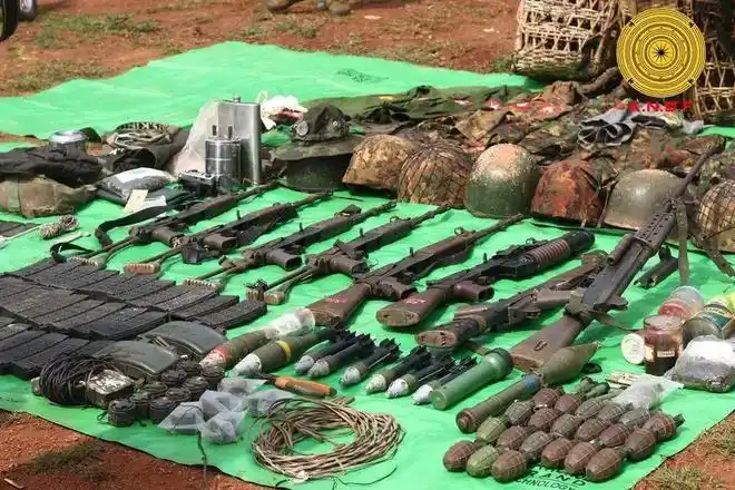 联军部队在普卢索镇与缅军交火多日击毙10余人缴获部分军用物资