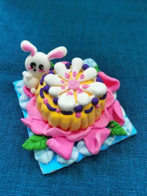 画廊】童心巧手迎中秋——西安经开第一学校一年级手工制作之超轻粘土