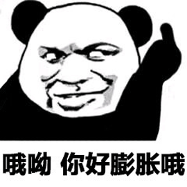 膨胀搞怪熊猫头搞笑逗gif动图_动态图_表情包下载_soogif