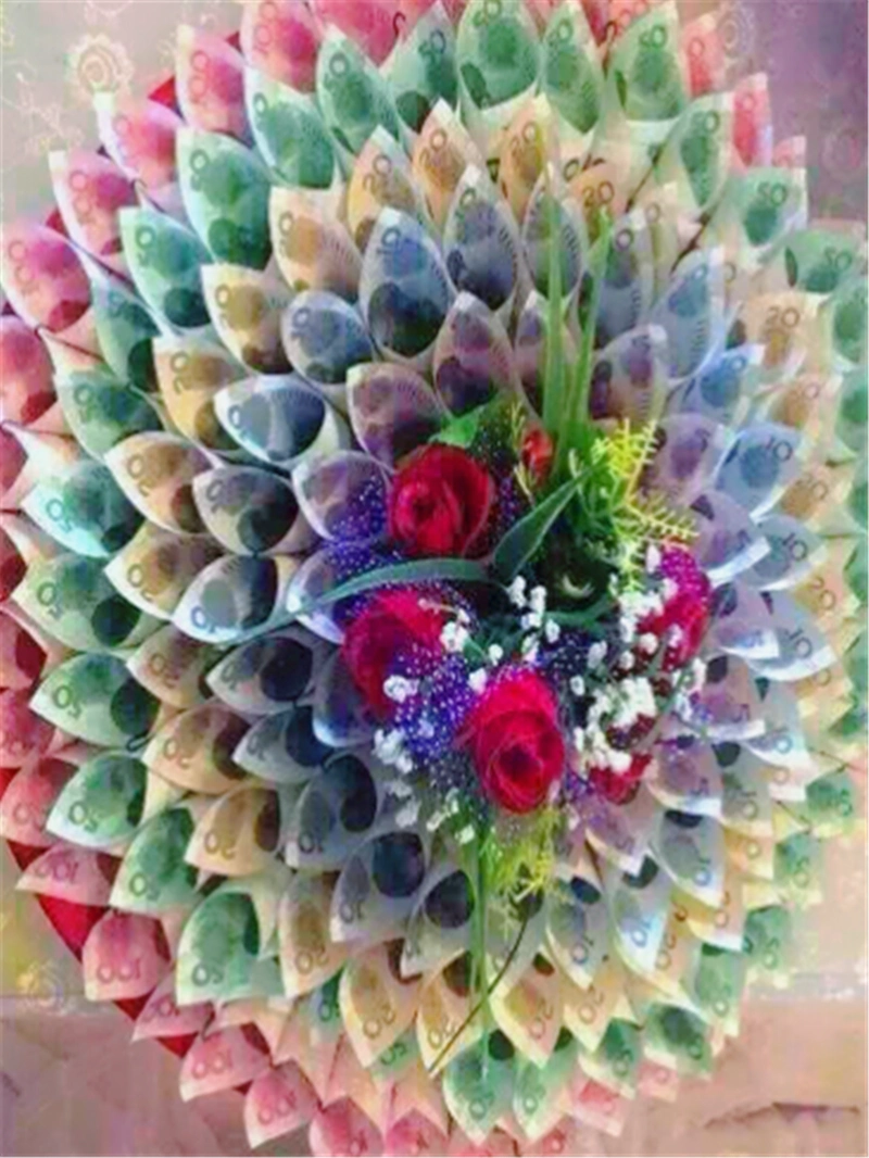 人民币鲜花!竟然还有这种操作?