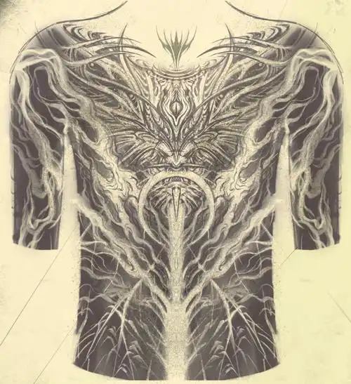 成都纹身  #暗黑纹身  #纹身手稿 #纹身  #何雲  #纹身设计  #原创