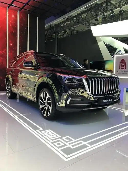 传说中的红旗hs7故宫纪念版,不知道后续会不会量产,但是本尊还是真的