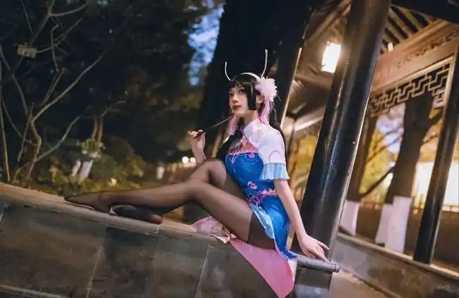 【守望先锋6015dva】拍的是dva的同人旗袍图!