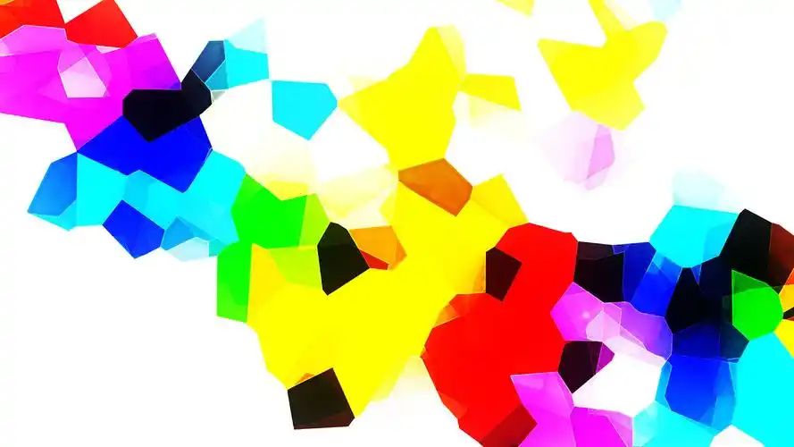 桌面 背景 晶格化 多边形