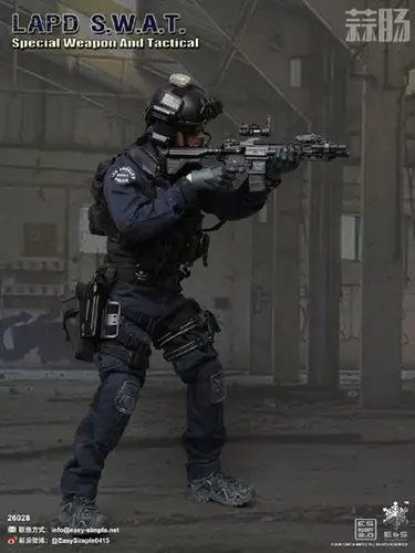easysimple新品16洛杉矶特警lapdswat