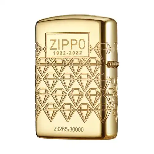 正版zippo90周年荣耀之宝纪念限量编号煤油打火机zippo