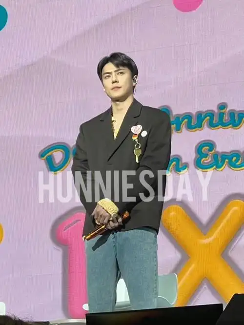 吴世勋十周年舞台生图