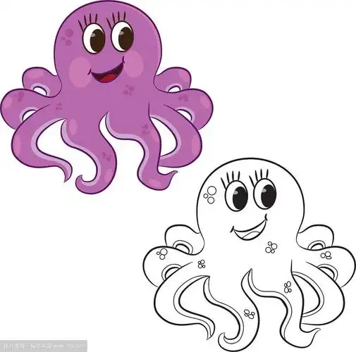 卡通章鱼