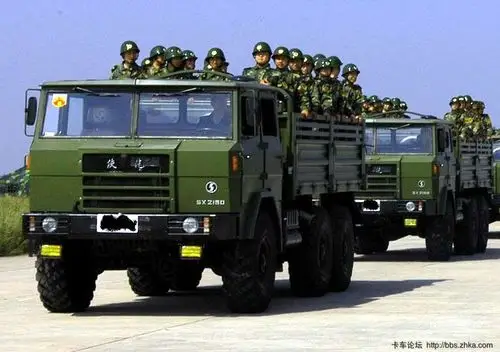 国产军车传奇车型 陕汽sx2150 6x6重型越野车简介