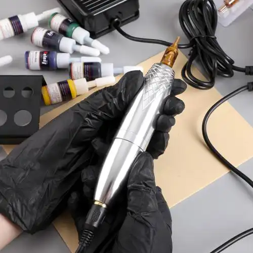 绣龙纹身机套装马达纹身笔全套纹身器材马达纹身机一体机纹身套装