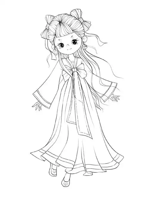 23我的古风小女孩