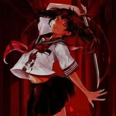 女生动漫二次元流血了