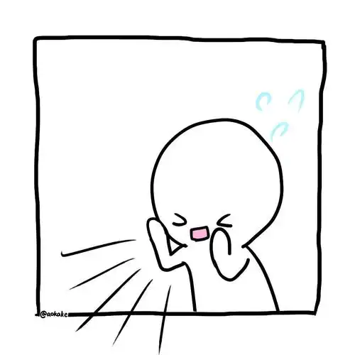 楼上楼下系列/情头/白色简笔画小人/萌系