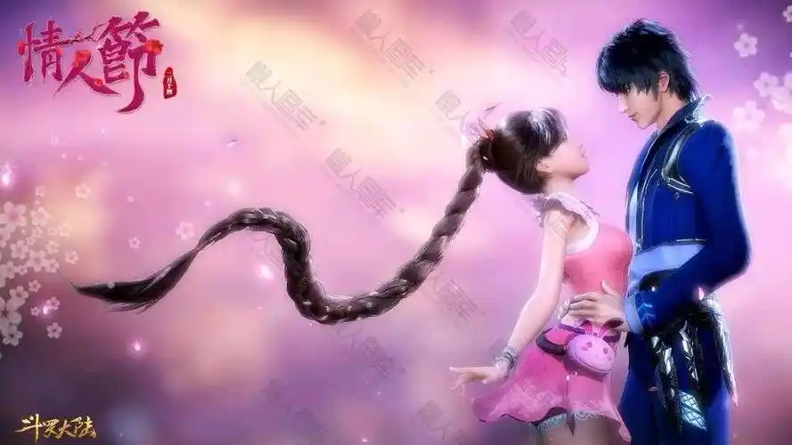 斗罗大陆唐三小舞高清壁纸