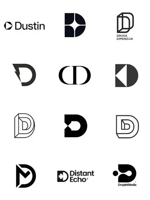 logo精选##logo设计#英文字母logo设计合集(a~f)