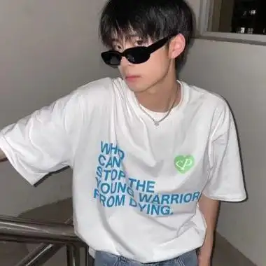 韩系阳光帅气精致真人男头很小众