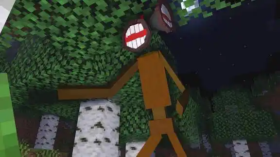 我的世界动画怪物学院可爱的汽笛人