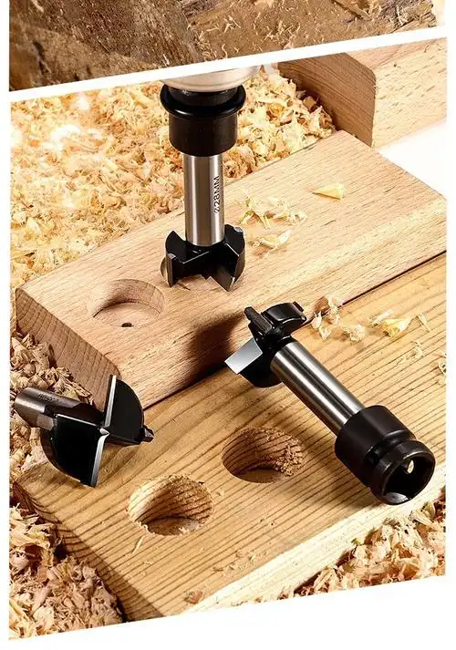 电动扳手钻头木工开孔器快速钻孔打孔木头风炮转换器模板钻头工具 电