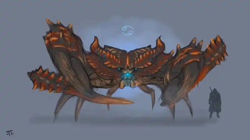 怪物猎人风格的12星座怪物