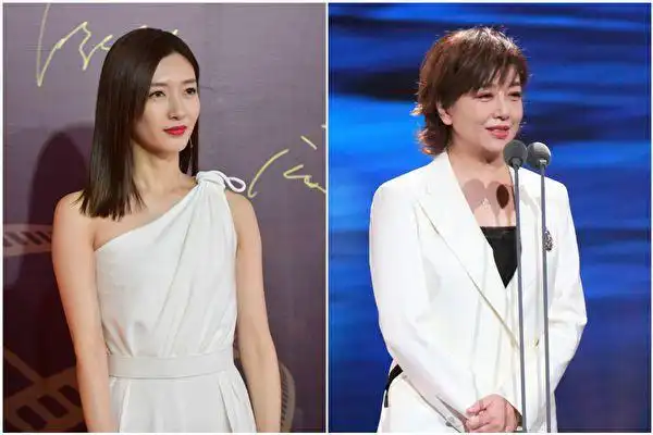 晒与江珊合照江疏影好像见到了妈妈