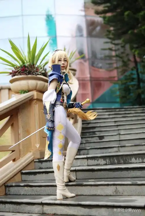 琴团长cos 闲暇篇-原神社区-米游社