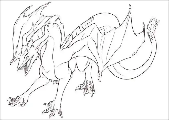 龙全身怎么画教你简单的青龙画法步骤