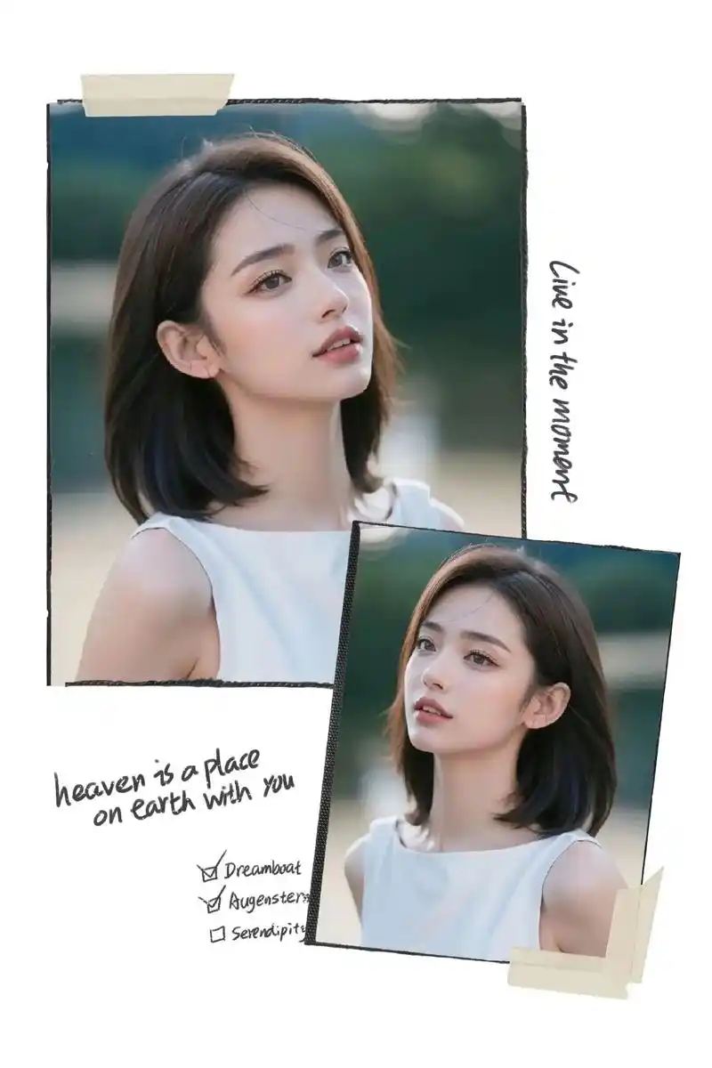 适合脸大方圆脸女生减龄显脸小齐肩短发发型