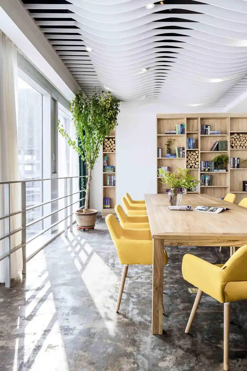 40平米办公室效果图