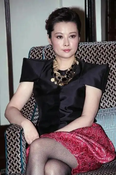 袁立走红毯穿镂空透视裙惹争议,金星节目问:你为什么这么穿?