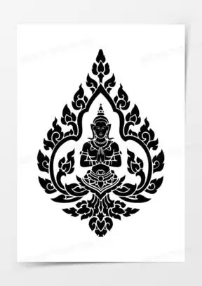 401泰国元素00泰国女佛矢量210泰国佛活00泰国佛象素材下载00千佛之国