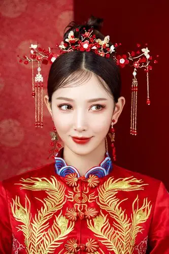 安迪造型教育机构的化妆造型作品《实用网红新娘造型》