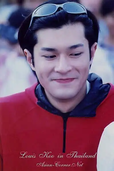 神雕侠侣开机仪式上的古天乐白到发光的美男子