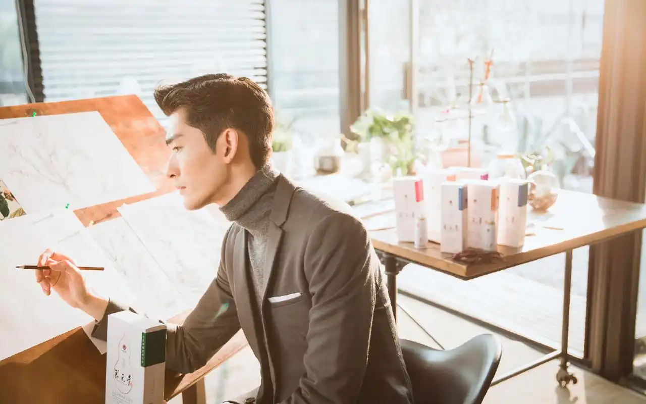 张翰文艺帅气花絮图片桌面壁纸高清大图预览1920x1200_大陆明星下载