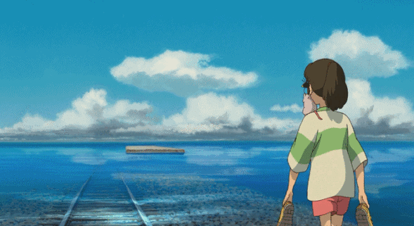 仿佛是通往异次元世界的入口,简直就是《千与千寻》海上列车的现实版