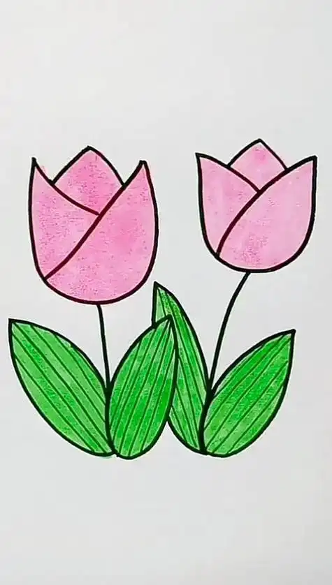 幼儿园简笔画花简笔画简笔画幼儿园文化绘画