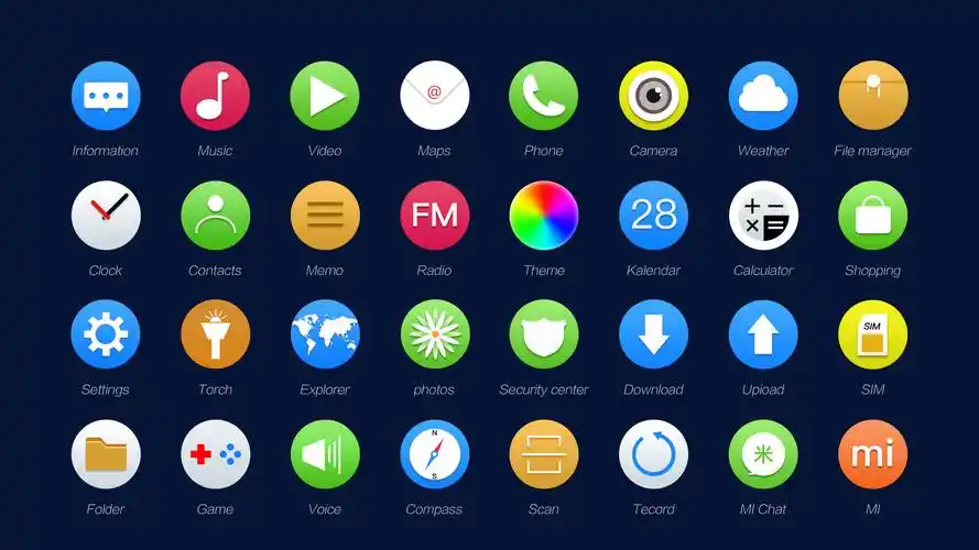 icon图标主题设计