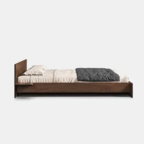 finnnavian芬纳维亚实木榻榻米双人床malvezzi日式原木极简实木床