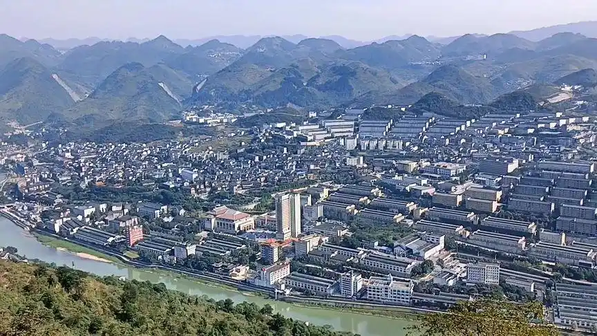 茅台镇全景#航拍最美家乡 #茅台镇 #茅台镇酿酒人