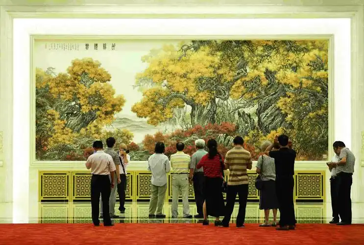 一幅耗费5年,1800个小时创作而成的国画!开眼了!