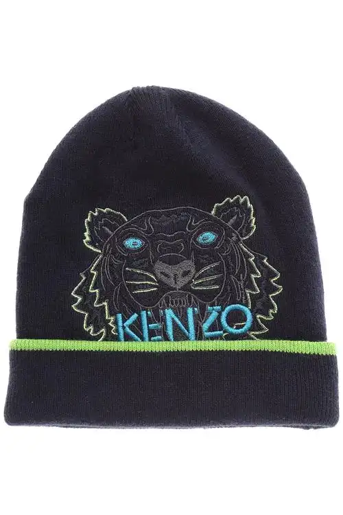 正面有大片刺绣贴布 • 前面有高田贤三(kenzo glitter)标志