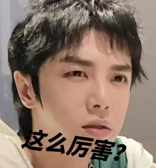 做了一组华晨宇可可爱爱表情包,.