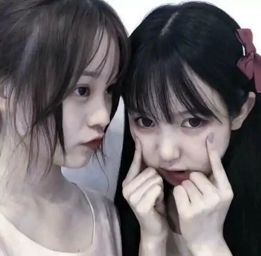 真人双人闺蜜头像42