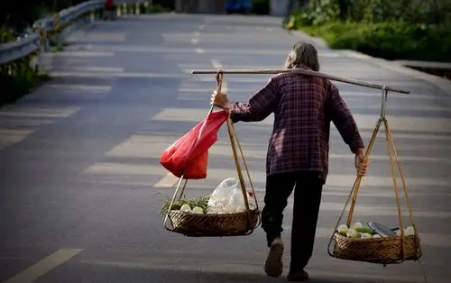 【温塘乡情】肩上的扁担_担子