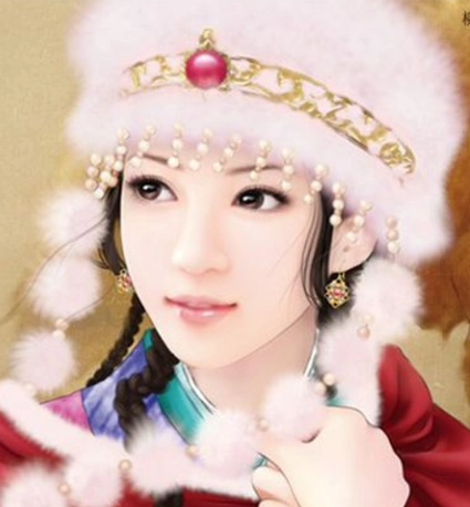 耶律燕身材虽高,脸上却犹带稚气,说她美吧,算不得怎么美貌,但向大哥