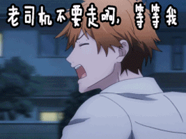 老司机不要走啊gif等等我gif斗图gif