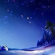 唯美夜晚星空头像