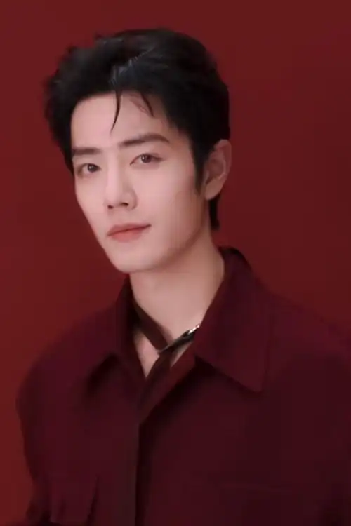 肖战红色时尚大片