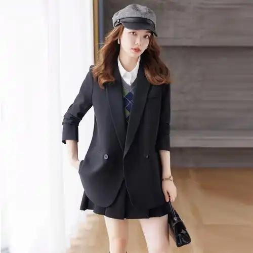 外套女秋冬新款高端大气小西装休闲气质高级感ol洋气西服大码韩版
