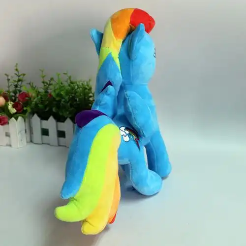 小马宝莉毛绒玩具 蓝色云宝公仔 玩偶 厂家直销